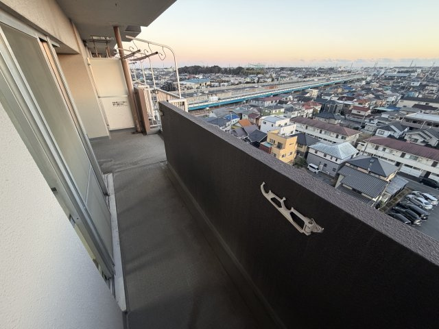 【バルコニー】 | エクレール岩槻　壱番館 | 10Fからの眺めです