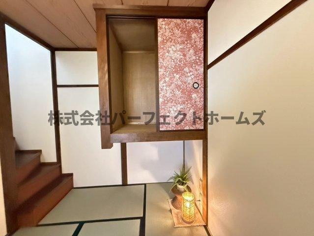 茄子作1丁目戸建　賃貸の和室|和室ならではの温かな和の空間で寛ぎの時間を過ごせます
