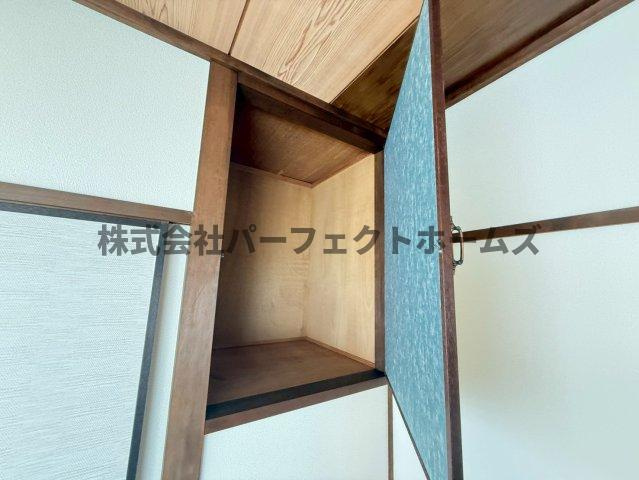 茄子作1丁目戸建　賃貸の収納|ちょっとした収納スペースも充実しています