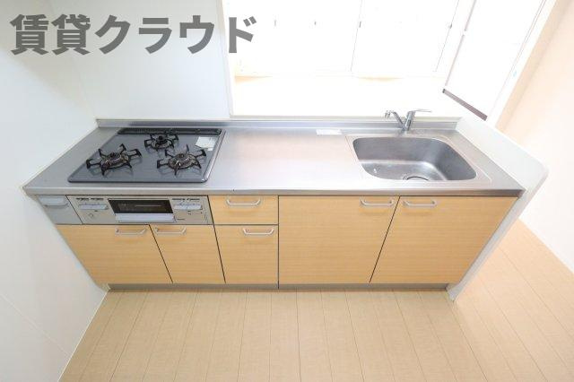 グレイス若草のキッチン|お料理しやすいキッチンです