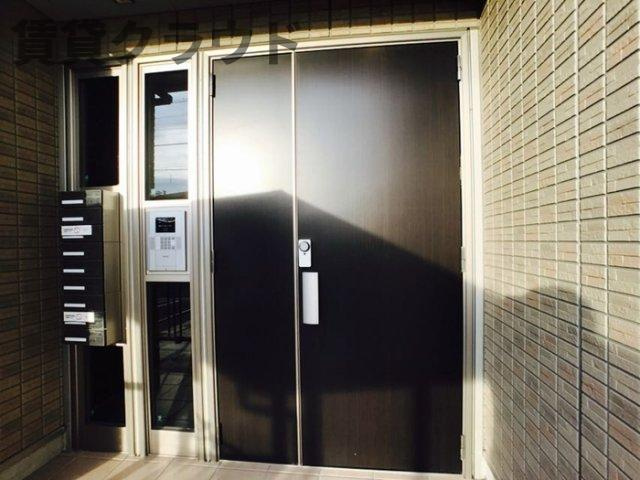 グレイス若草のエントランス|オートロック付き