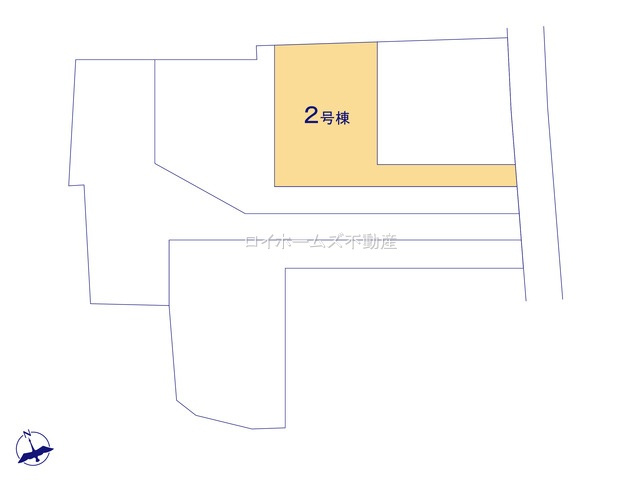 【区画図】 | 小牧市久保一色南１丁目36『仲介料無料』新築戸建て | 2号棟