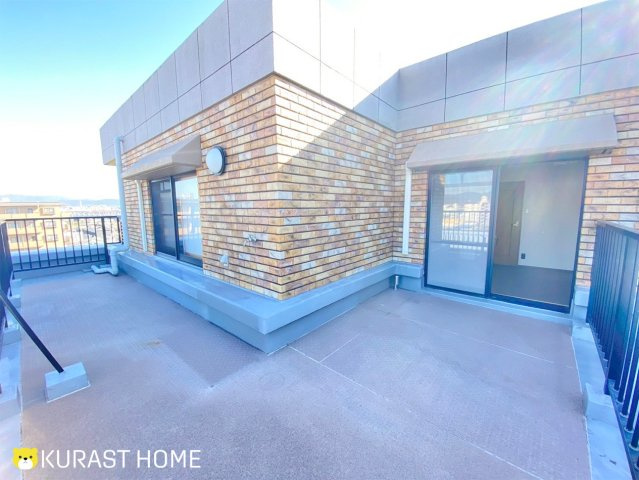 エル・パティオ桂南　7階のバルコニー