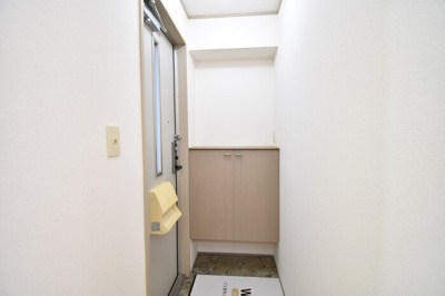 【玄関】 | サニーコーポ C棟 | 玄関・シューズボックス（カウンタータイプ）