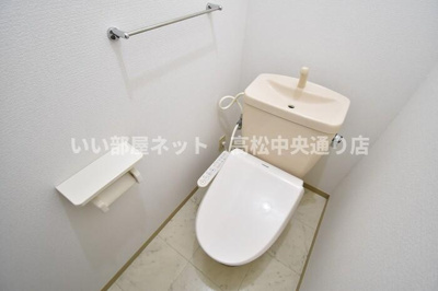 【トイレ】 | サニーコーポ C棟 | 温水洗浄暖房便座