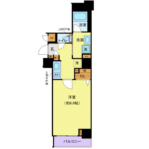 ディアレイシャス市谷薬王寺の間取り