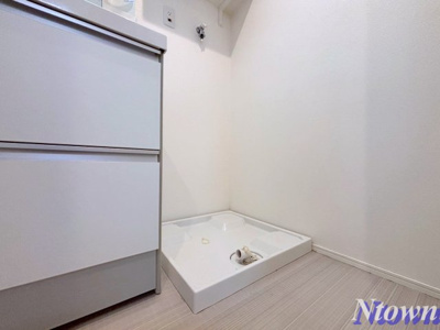 【設備】 | エデン | 洗濯機置き場です。