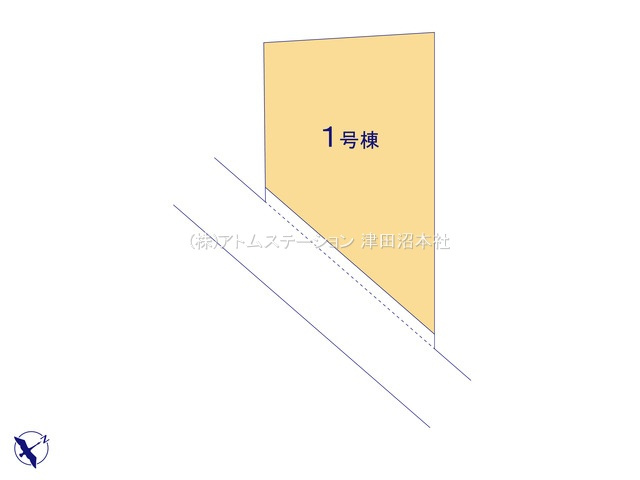 【区画図】 | アトムセレクト八千代市大和田19期　1号棟