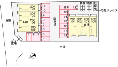 【区画図】 | メディオ・コルソＡ