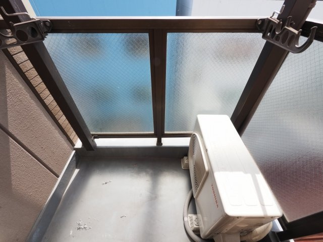 ホープ野江のバルコニー