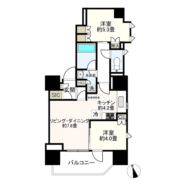 パークホームズ西荻窪アベニューの間取り