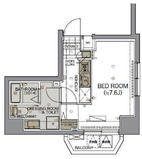 【間取り】 | リヴシティ御茶ノ水 |  