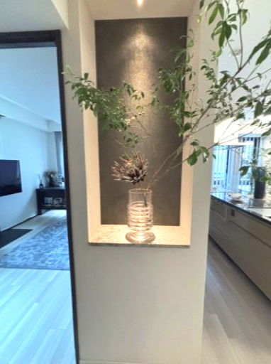 グラン レ・ジェイド白壁 月露ノ邸のその他|季節の花やお気に入りのオブジェを飾れるニッチ。