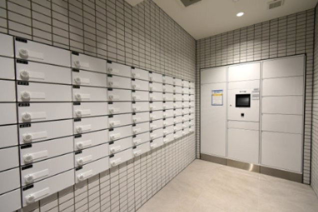 通風良好・ネベル仙台一番町recentのその他|宅配ボックスも設置されており、不在時も安心♪