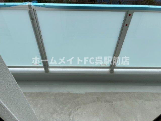 月光鎮守府のバルコニー