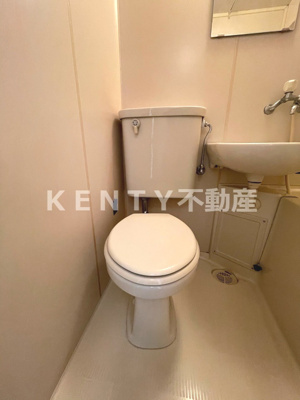 【トイレ】 | メインステージ久が原Ⅱ | 落ち着いた色調のトイレです