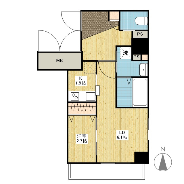 月光鎮守府の間取り