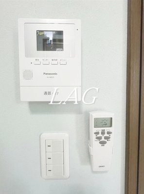 【セキュリティ】 | ジョルノ橋本 | モニター付きインターフォンです。