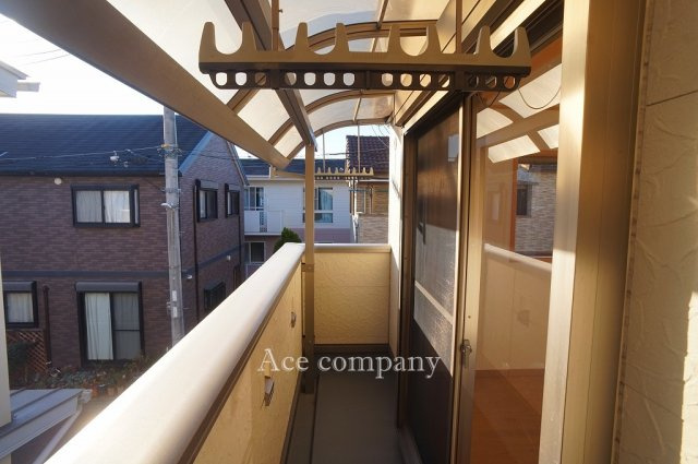 【バルコニー】 | 八尾市上尾町2丁目 | 南向きのバルコニー☆雨除けテラス屋根付きです☆