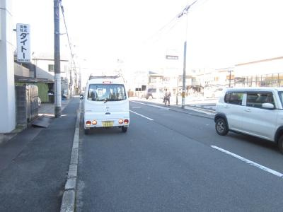 CUBE31の周辺|前面道路