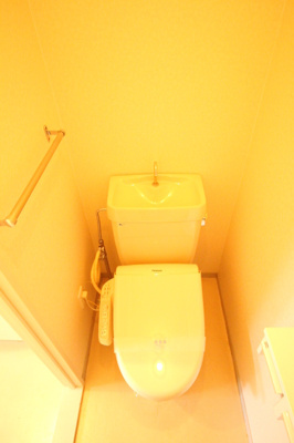 【トイレ】 | サンハイツM B棟 | 温水洗浄暖房便座