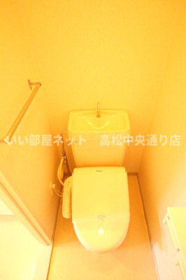 【トイレ】 | サンハイツM B棟 | 温水洗浄暖房便座