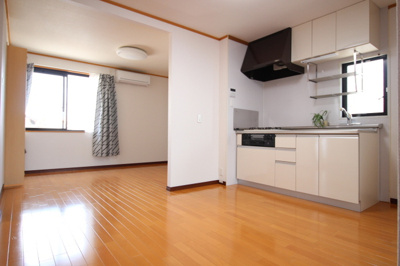 【居間・リビング】 | サンハイツM B棟 | LDK・キッチン