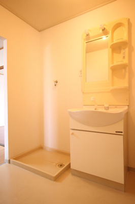 【独立洗面台】 | サンハイツM B棟 | 洗髪洗面化粧台