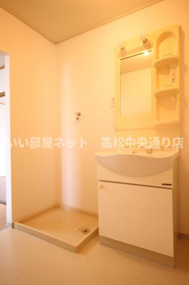 【独立洗面台】 | サンハイツM B棟 | 洗髪洗面化粧台