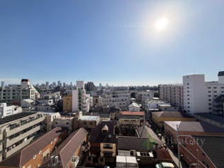 【展望】 | 幡ヶ谷ゴールデンマンション | バルコニーからの眺望　当日のご見学、可能です！お気軽にお問い合わせください！※0120-133-468