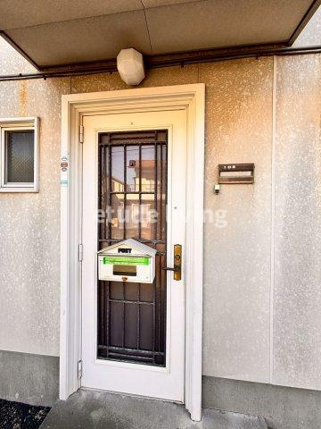 テラスハウスのエントランス