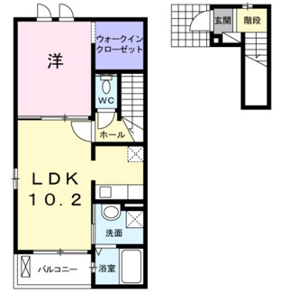 【間取り】 | ルミエール | 間取りです。