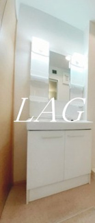 【洗面所】 | ルミエール | 洗面台です。