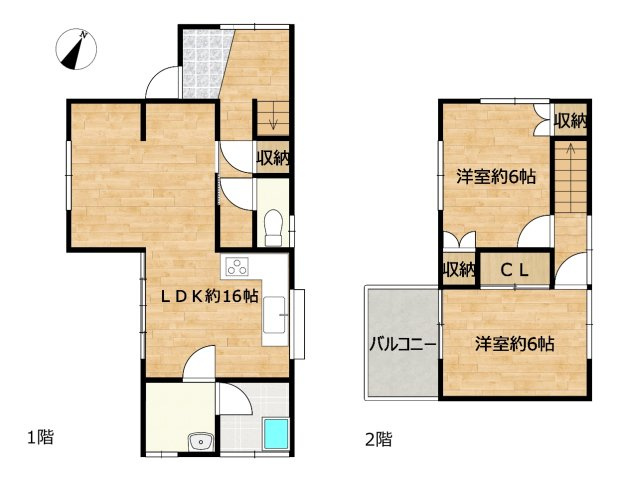 【間取り】 | 富士市宮島　中古戸建