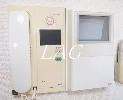 【セキュリティ】 | ルーブル五反田弐番館 | モニター付きインターホンです。