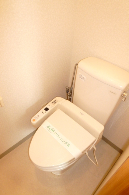 ワンピースのトイレ|トイレもきれいです