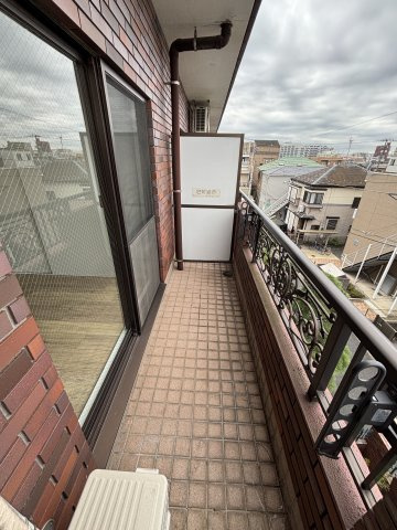 ロックグランデのバルコニー