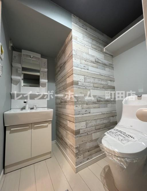 Tina小田急相模原※初期費用分割後払いサービス利用可能物件の洗面所