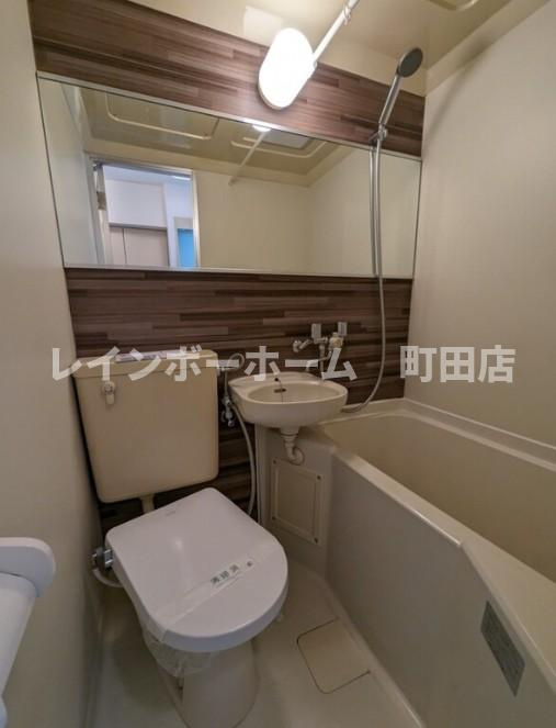 座間市栗原の賃貸マンションの浴室