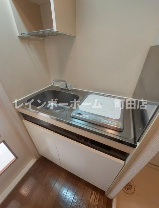 座間市栗原の賃貸マンションのキッチン