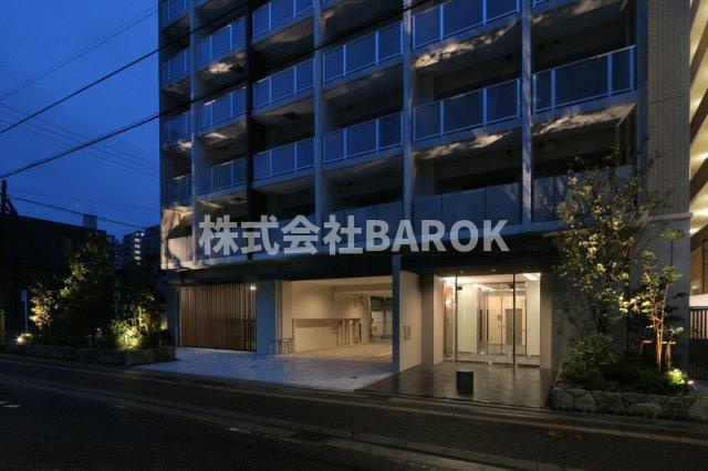 福岡市東区箱崎１丁目の賃貸マンションのエントランス