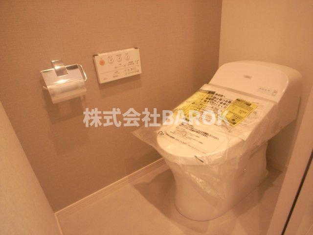 福岡市東区箱崎１丁目の賃貸マンションのトイレ