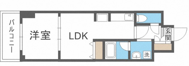 【間取り】 | ブラービ南船場