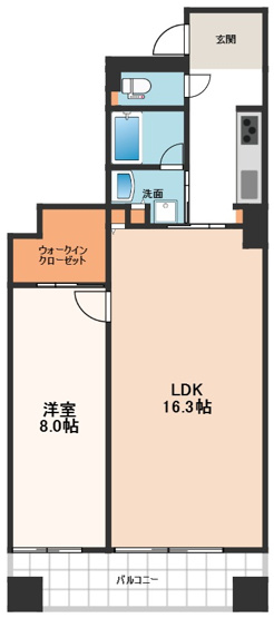 【間取り】 | ブラービ南船場