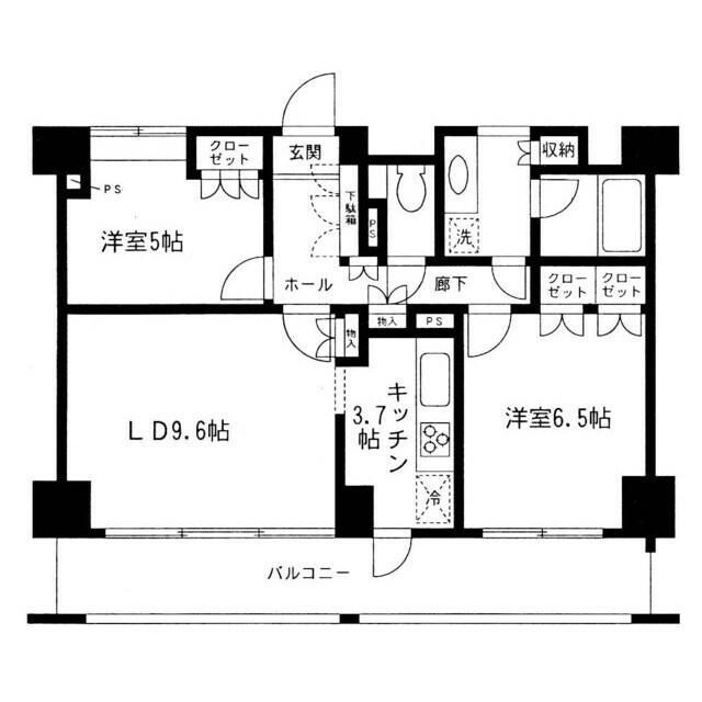幕張ベイタウンマリンフォートの間取り