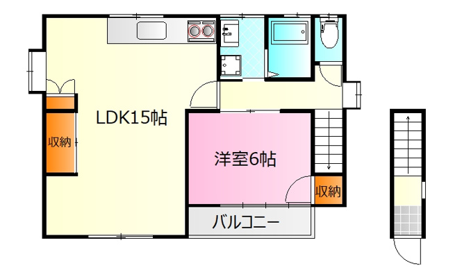 【間取り】 | 石田アパート