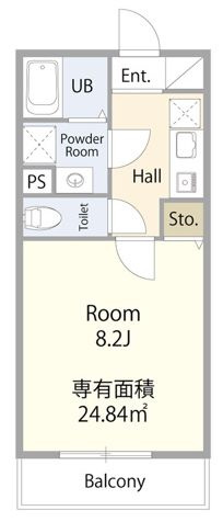 エテルノヴァローレ西千葉の間取り