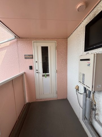 エスポワールBのバルコニー