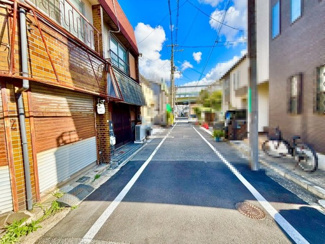 【前面道路含む現地写真】 | 桜之町東２丁　売土地 | 自由設計対応ですので、お好きな間取りで個性あふれる住まいにしてくださいね！