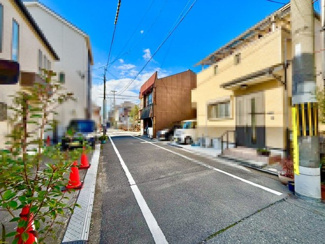 【前面道路含む現地写真】 | 桜之町東２丁　売土地 | 自由設計可能ですので、家族の希望が詰まったマイホームを建築出来ますね！